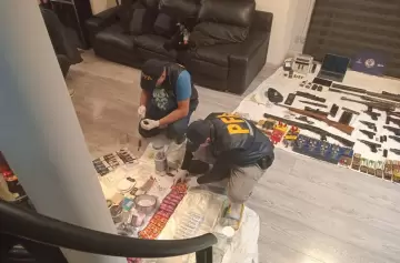 Caída de película en el Conurbano: incautaron drogas, fusiles y municiones