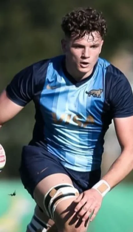 Aitor Bildosola integró el plantel de Los Pumas para jugar con Uruguay en julio pasado.