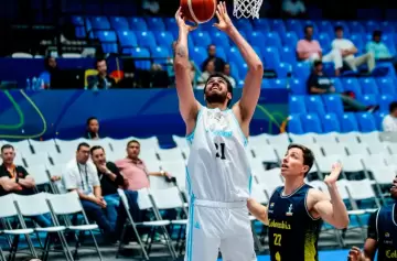 Agónica victoria de Argentina sobre Colombia y clasificación a cuartos de la AmeriCup