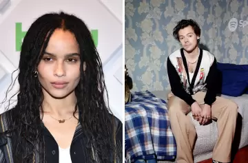 ¿Harry Styles y Zoë Kravitz? De la mano en Roma y todo indica que hay algo más