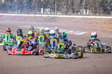 Javito Núñez y Pety Martínez, los destacados de la 5ª del mendocino de karting