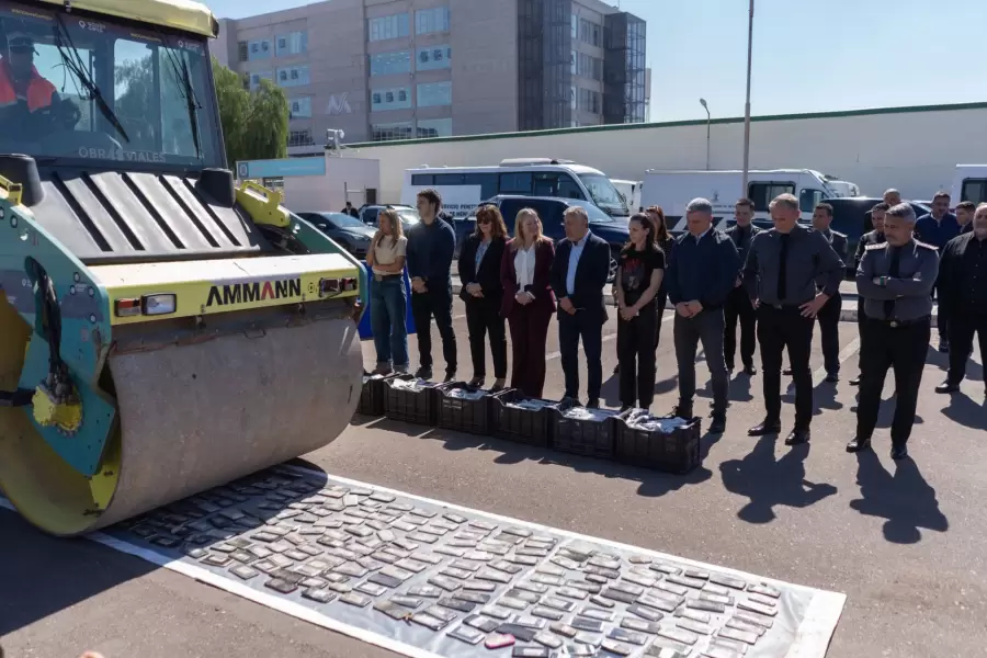 Celulares aplastados