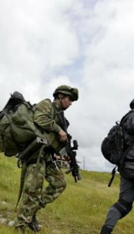 La unidad militar fue sorprendida después de imponerse en un combate sobre la guerrilla.