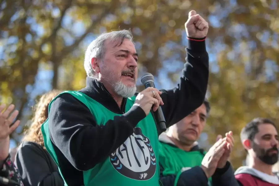 Rodolfo Aguiar, secretario general de ATE