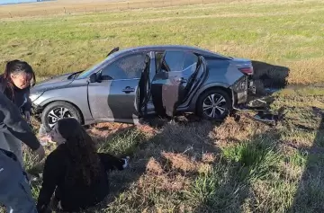 La diputada libertaria Rocío Bonacci se accidentó en la ruta junto a su padre