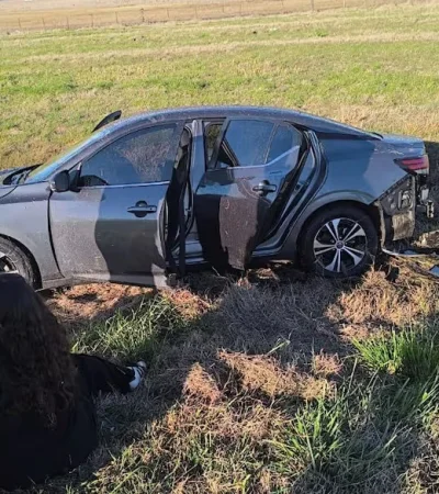 La diputada nacional Rocío Bonacci se accidentó en la ruta junto con su padre/ Fuente: Web