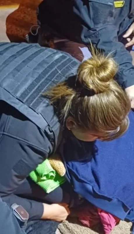 La nena fue hallada tras 12 horas de búsqueda policial. (Foto: web)