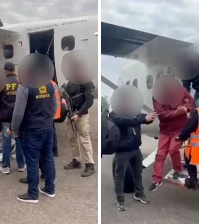 Policía Federal Argentina realizó extradición clave desde Uruguay.