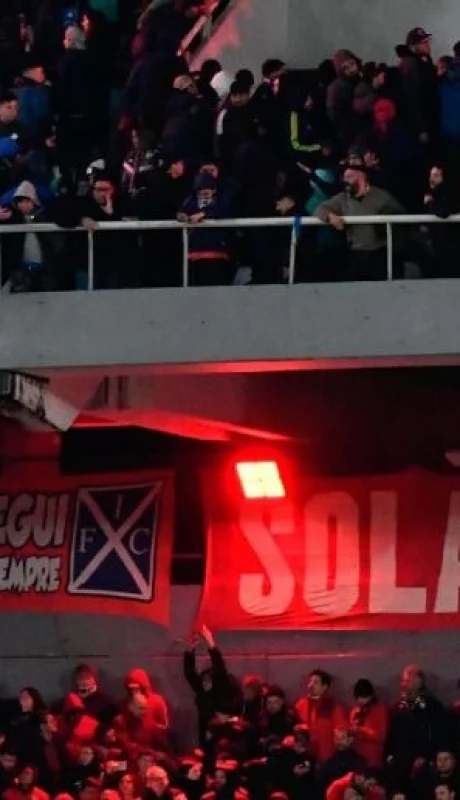 Los lamentables incidentes en el partido entre el Rojo y el Chuncho