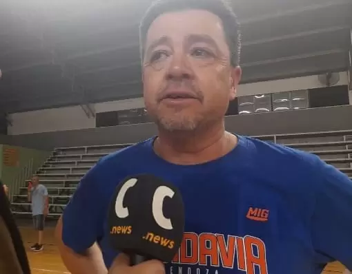 Mario Sosa, presidente de Rivadavia Básquet