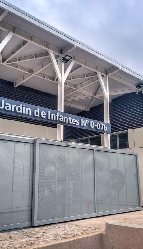 El jardín fue inaugurado a comienzos de este año.