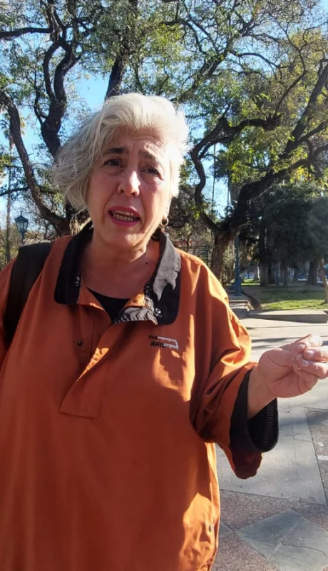 Raquel Blas, dirigente sindical autoconvocada, apuntó contra el Gobierno de Cornejo por intentar legalizar la precarización laboral en el Estado.