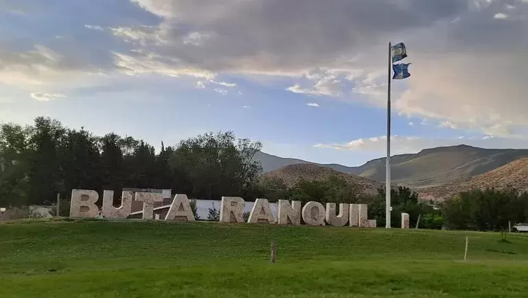 Buta Ranquil, el paraje neuquino que fue escenario del caso.