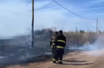Fuego en Las Heras: un nuevo alerta en Mendoza por incendios forestales