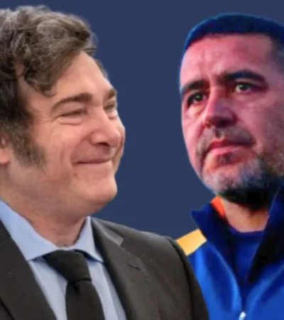 Milei le volvió a pegar a Riquelme.