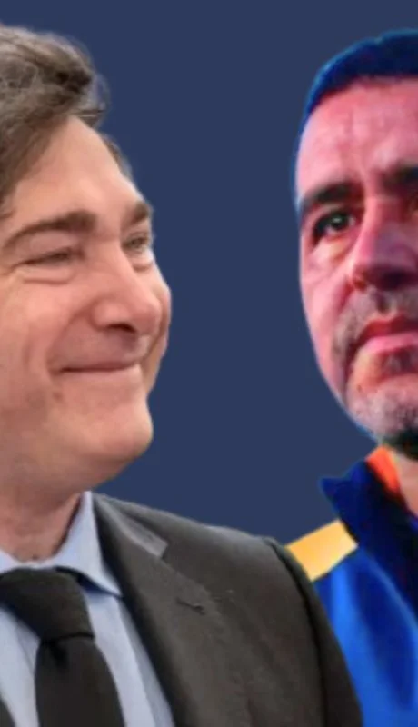 Milei le volvió a pegar a Riquelme.