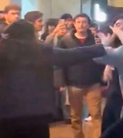 Violencia en la UBA: las brutales imágenes del choque entre libertarios y peronistas