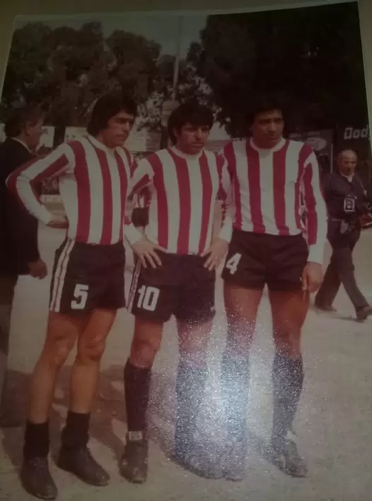 Lalo, Pancho Monárdez y Juan Carlos Millán en 1976