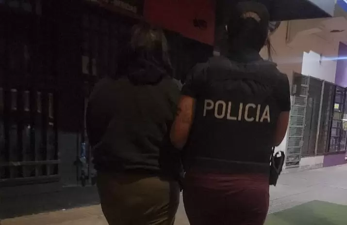 Fueron detenidas dos mujeres y un hombre. (Foto: Policía de Mendoza)