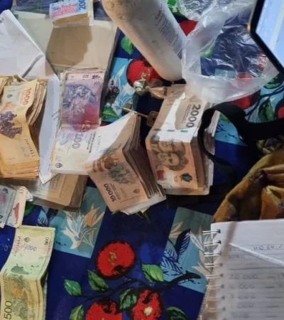 Parte de los elementos encontrados en el operativo. (Foto: Policía de Mendoza)