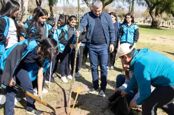 Día del Árbol en Godoy Cruz: las escuelas vivieron una jornada 'verde'