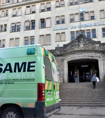 Hospital Interzonal General de Agudos doctor Oscar E. Alende/ Fuente: X