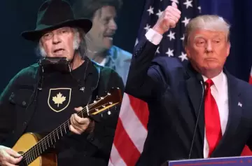 Neil Young lanzó Big Crime y reavivó su histórica pelea con Donald Trump