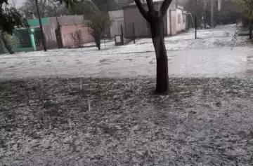 Tormenta en Mendoza: más de 100 evacuados, destrozos y un hipermercado colapsado