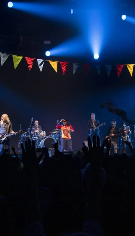 Los Decoradores la rompieron en el Arena Maipú/ Fotos: Mumi López/Entre Pogos