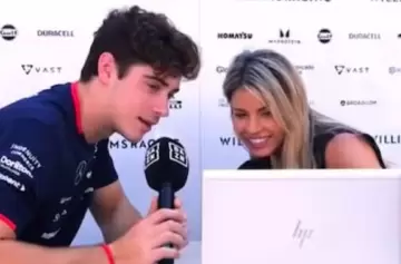 "Ahí tuvimos nuestra primera nota": la complicidad entre Franco Colapinto y Christine GZ