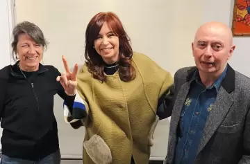 Foto inédita del Indio Solari junto a CFK en la antesala del aniversario del atentado