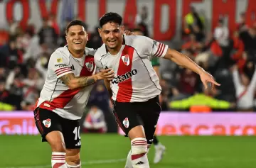 River Plate derrotó a San Martín de San Juan y sigue como líder de las dos tablas