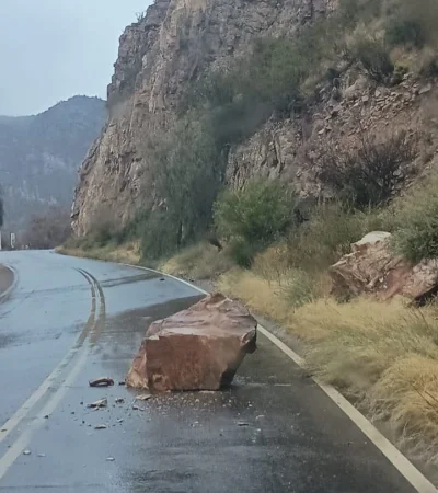 Tormenta en San Rafael.