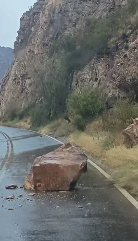 Tormenta en San Rafael.