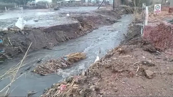 Tormenta en San Rafael.