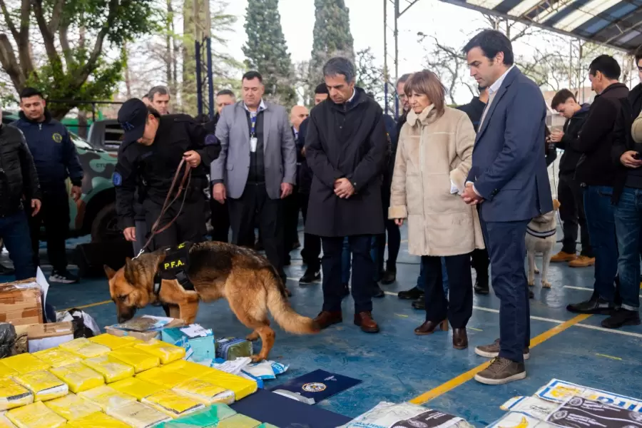 Operativo antidrogas/ Fuente: Ministerio de Seguridad