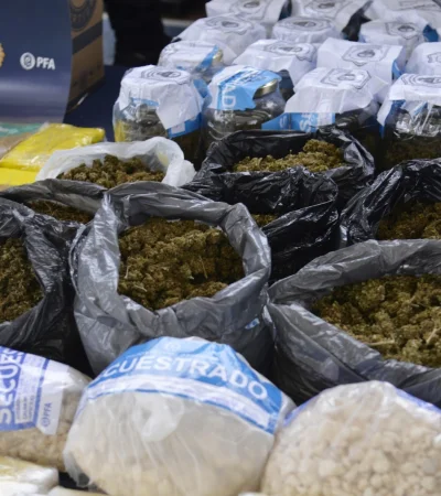 Operativo antidrogas/ Fuente: Ministerio de Seguridad