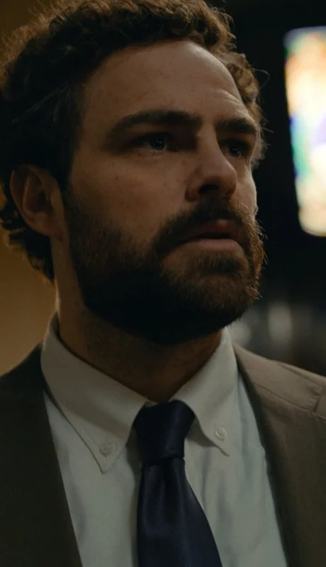 Peter Lanzani en el papel de Luis Moreno Ocampo, el ayudante del fiscal Strassera, en la película "Argentina, 1985".