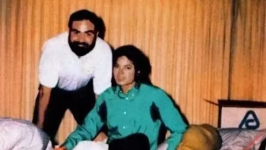 Zuccarelli con Michael Jackson.