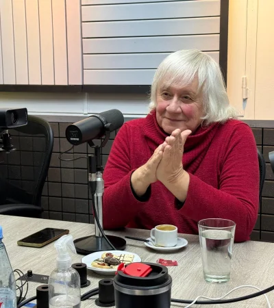 La abogada Carolina Jacky durante la entrevista./