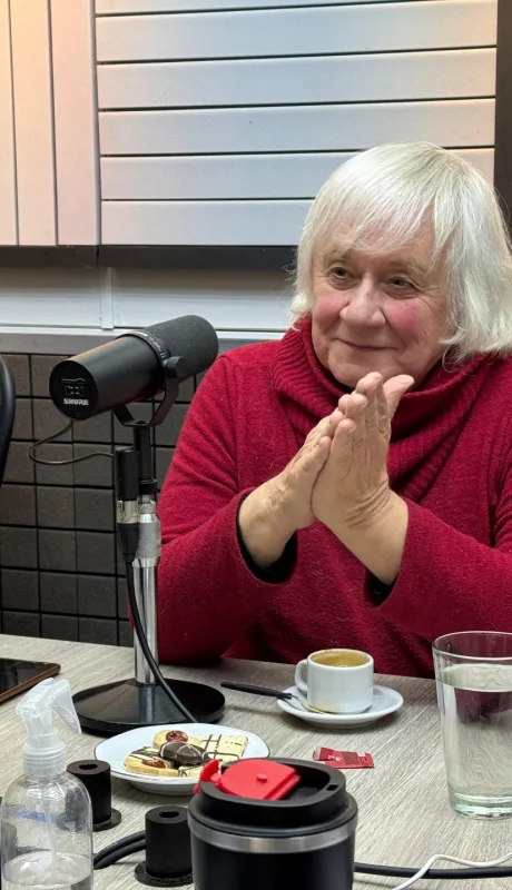 La abogada Carolina Jacky durante la entrevista./