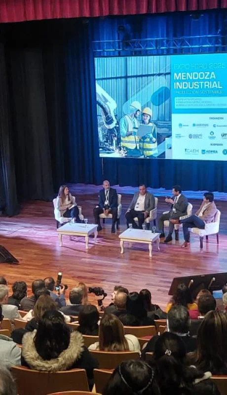 Expo y Foro Industrial Mendoza 2025 Producción Sostenible, Asinmet.