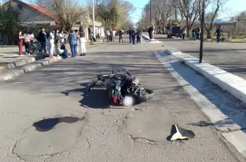 Conmoción en San Rafael: un adolescente murió tras perder el control de su moto