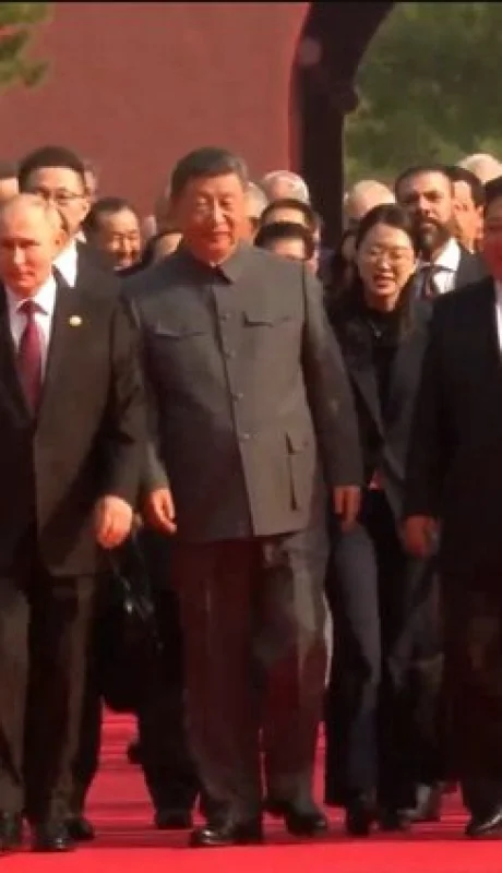 Xi Jinping le dio mucho protagonismo a Putin y Kim entre los mandatarios asistentes, mandando un mensaje claro a Donald Trump.