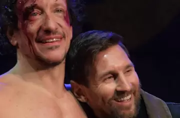 El gesto de Lionel Messi que emocionó a Nico Vázquez tras su función en 'Rocky'