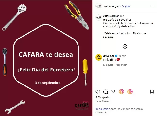 CAFARA celebra sus 120 años.