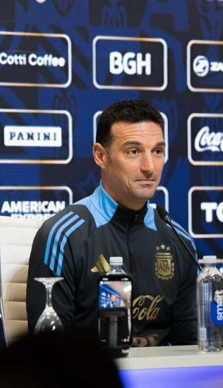 Scaloni, DT de la Selección.