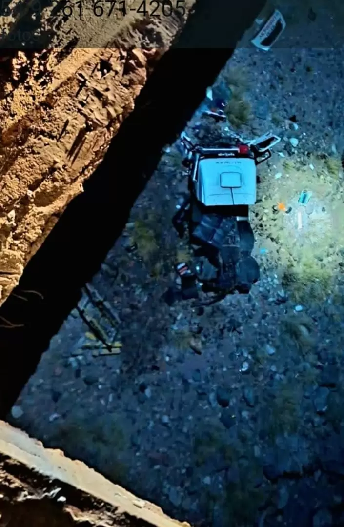 Accidente en Punta de Vacas