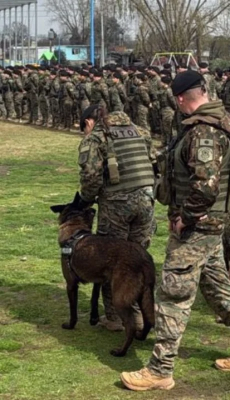 El operativo de seguridad comenzó por la mañana.
