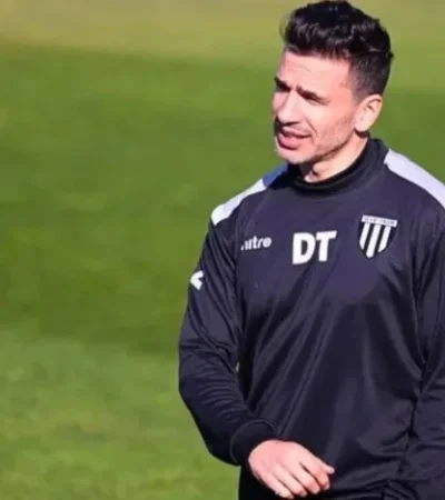 Ariel Broggi, DT de Gimnasia y Esgrima.